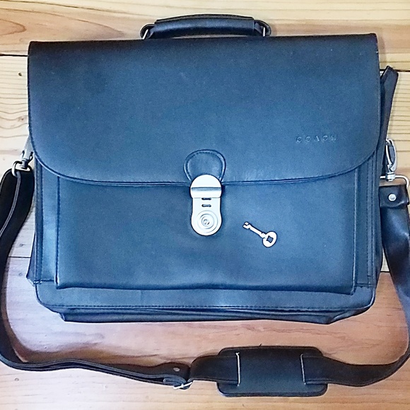 Coach Other - Coach Professional Black Briefcase Porox